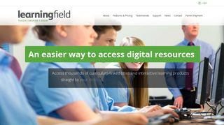 LearningField: Curriculum-linked digital content for Australian Schools