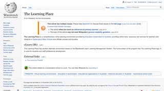 The Learning Place - Wikipedia