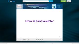 Learning Point Navigator - ppt download - SlidePlayer