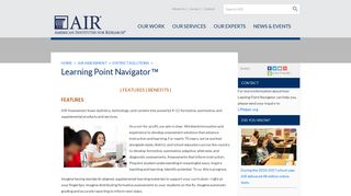 Learning Point Navigator™ | American Institutes for Research