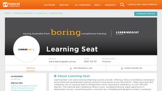 15 Customer Reviews & Customer References of Learning Seat ...