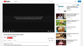 Carson-Dellosa Learning Spot Library - YouTube