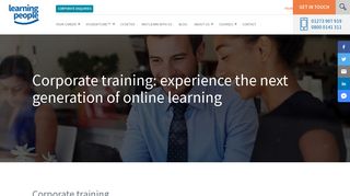Corporate training - The Learning People