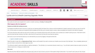 Home - Lynda.com to LinkedIn Learning Upgrade - Library Resources ...
