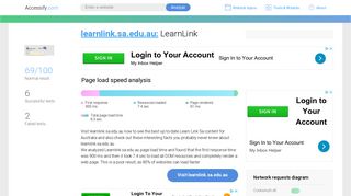Access learnlink.sa.edu.au. LearnLink