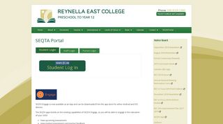 SEQTA Portal : Reynella East College