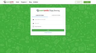Login - Learnpedia-Online JEE NEET TEST PREP