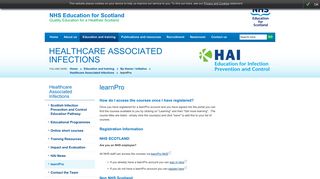 learnPro - NHS Education for Scotland - NHS Scotland