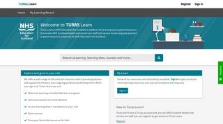 Turas | Learn: Home