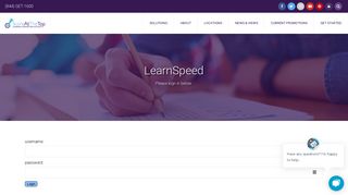 Sign in to your LearnSpeed account - Score At The Top