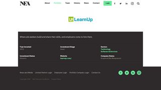 LearnUp | NEA | New Enterprise Associates