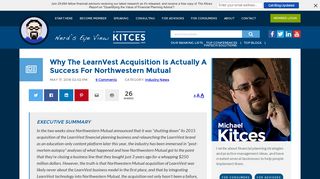 Why The LearnVest Deal Was Actually A Northwestern Mutual Success
