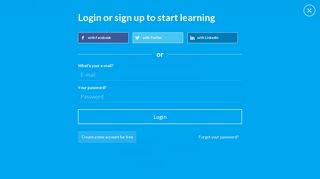 SIGN IN - and start uploading your learning material. - Learnworlds