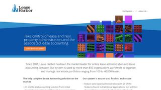 Lease Harbor | Lease Administration and Lease Accounting Software