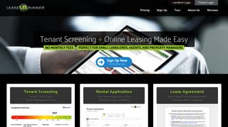 LeaseRunner: Tenant Screening | Leases | ACH Payments