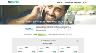 Mobile recharge Lebara Switzerland | Recharge.com