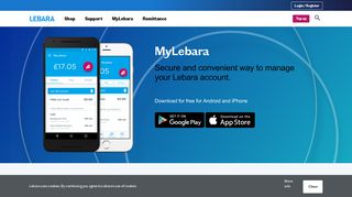 Download MyLebara App | Check Balance & Topup | Lebara Mobile UK