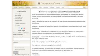 How does one practice Lectio Divina individually? | Contemplative ...