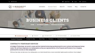 Business Solutions | Business Clients | Ledgent Technology ...