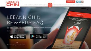 Leeann Chin Rewards FAQ
