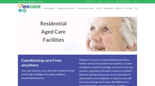 Residential Aged Care - Leecare Solutions