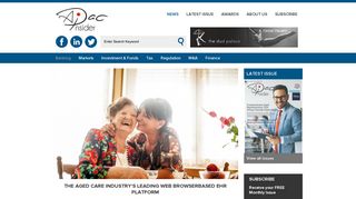 The Aged Care Industry's Leading Web Browserbased EHR Platform
