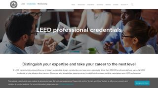 LEED Professional Credentials | USGBC