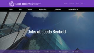 Search for Jobs - Leeds Beckett University