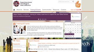 Training & Events | Leeds for Learning