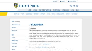 Memberships - Liverpool FC - Ticketing