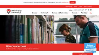 Library collections - Leeds Trinity University