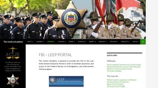 FBI – LEEP Portal | The Justice Academy