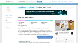 Access mail.leeschools.net. Outlook Web App
