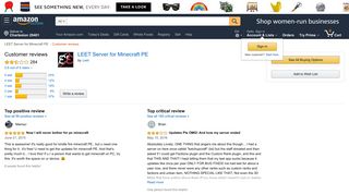 Amazon.com: Customer reviews: LEET Server for Minecraft PE
