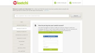 Leetchi.com - How do you log into your Leetchi account...