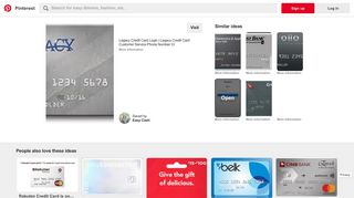 Legacy Credit Card Login - Pinterest