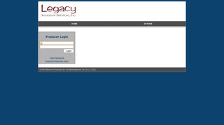 Insured Login - Legacy Insurance Services