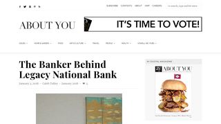 The Banker Behind Legacy National Bank - AY Mag - AY Is About You