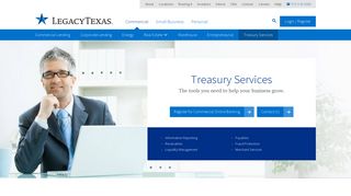 Treasury Services | LegacyTexas