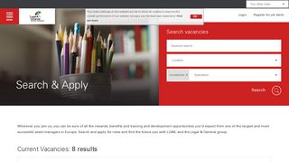 Current Vacancies - LGIM: Search & Apply - Legal & General ...