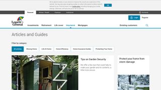 Home Insurance | Articles and Guides | Legal & General