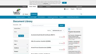 Legal & General - Document Library