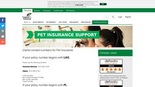 Legal & General - Pet Insurance Support