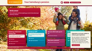 Sainsbury's Pensions: Home page