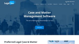 Legal Files: Legal Case Management Software
