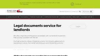 Direct Line for Business Legal Documents for Landlords