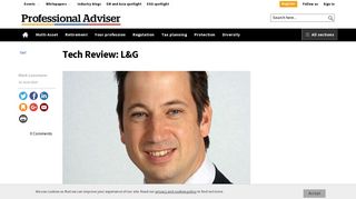 Tech Review: L&G - Professional Adviser