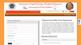 Citizen Login - department of legal metrology