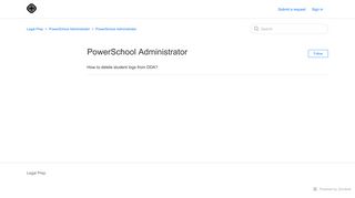 PowerSchool Administrator – Legal Prep
