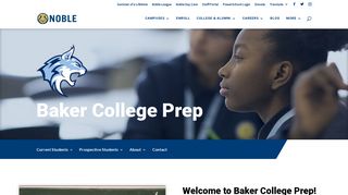 Baker College Prep | Noble Network of Charter Schools